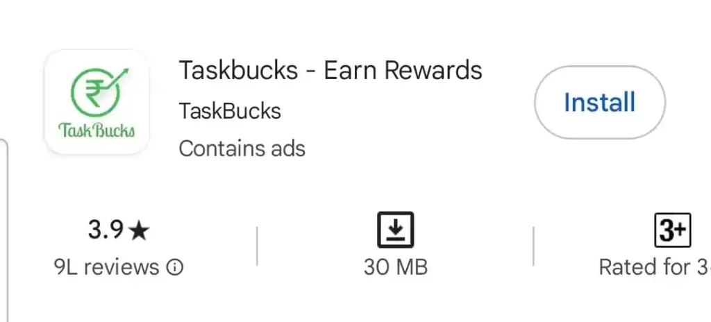 TaskBucks Watch & Earn APP Screenshots